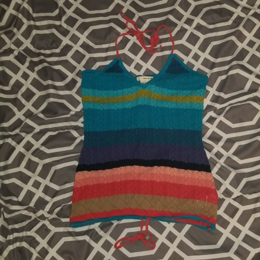 DKNY Boho Halter top